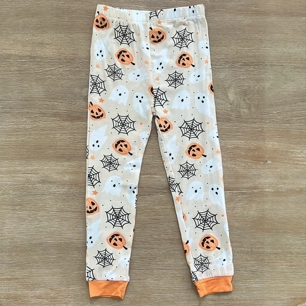 🎃 Milkberry Boy Girl Halloween Bamboo Pajama Set Socks 12 18 24 months